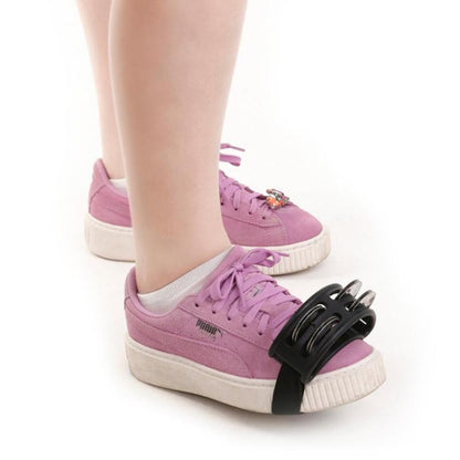 Aluminum Percussion Cajon Foot Bell, Size: 10 x 8 x 4cm(Black) - Percussion Accessories by buy2fix | Online Shopping UK | buy2fix