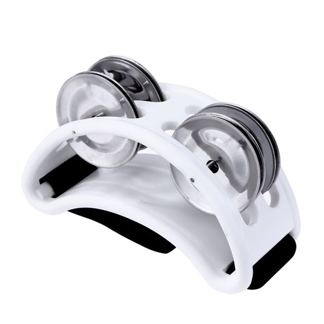 Aluminum Percussion Cajon Foot Bell, Size: 10 x 8 x 4cm(White) - Percussion Accessories by buy2fix | Online Shopping UK | buy2fix