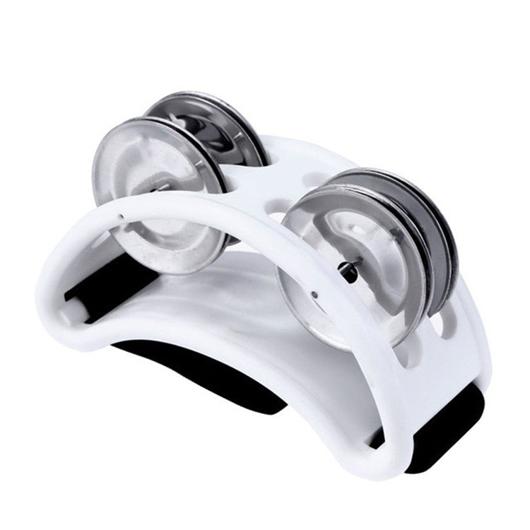 Aluminum Percussion Cajon Foot Bell, Size: 10 x 8 x 4cm(White) - Percussion Accessories by buy2fix | Online Shopping UK | buy2fix