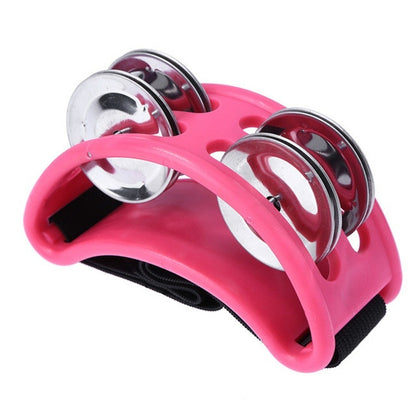 Aluminum Percussion Cajon Foot Bell, Size: 10 x 8 x 4cm(Pink) - Percussion Accessories by buy2fix | Online Shopping UK | buy2fix