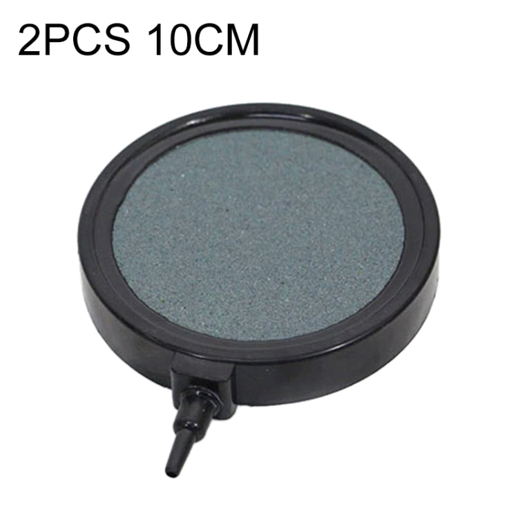 2 PCS 10cm Bubble Tray Aquarium Oxygen Bubble Stone Gas Plate Oxygenation Head Sand Table Oxygen Disk Gas Stone - Air Pumps by buy2fix | Online Shopping UK | buy2fix