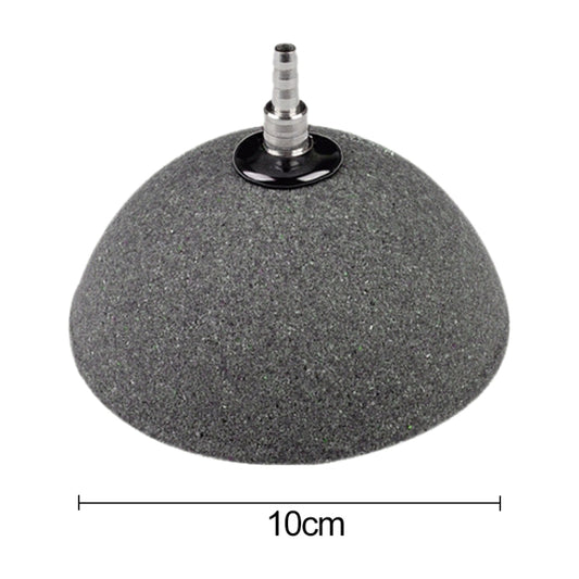 10cm Semicircular Gas Stone Aquarium Oxygen Bubble Stone Gas Plate Oxygenation Head Sand Table Oxygen Disk Gas Stone - Air Pumps by buy2fix | Online Shopping UK | buy2fix
