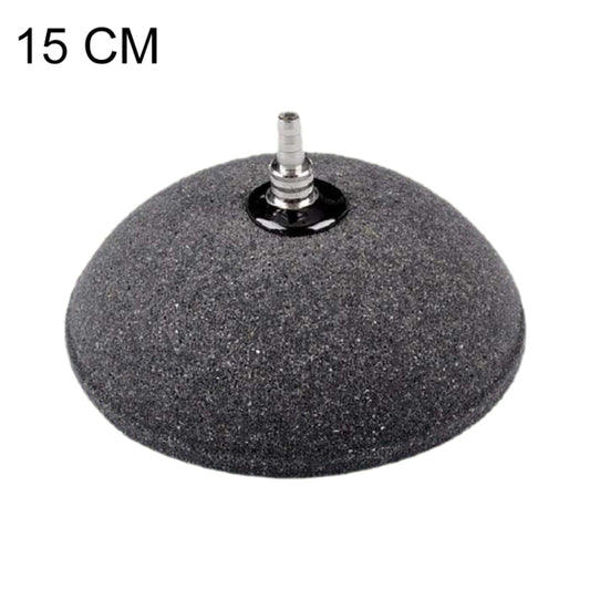 15cm Semicircular Gas Stone Aquarium Oxygen Bubble Stone Gas Plate Oxygenation Head Sand Table Oxygen Disk Gas Stone - Air Pumps by buy2fix | Online Shopping UK | buy2fix