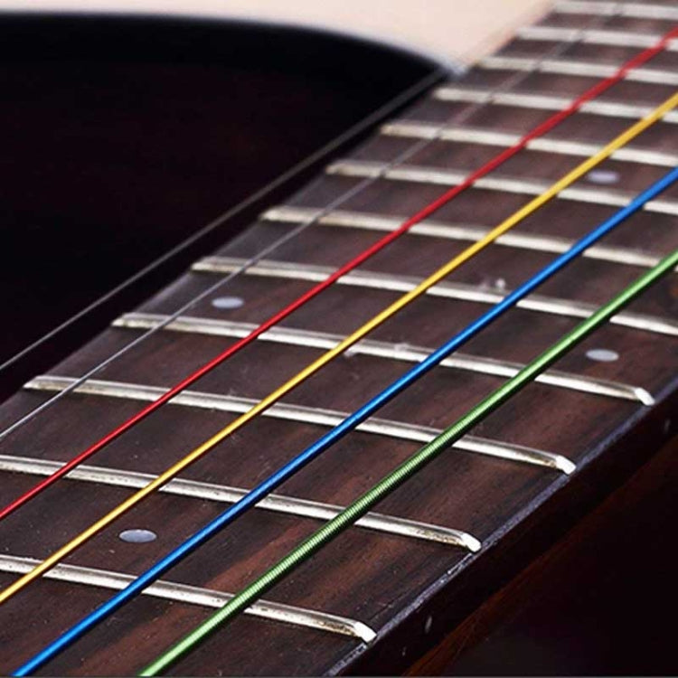 6 in 1 Multicolor E-A Guitar Strings - String Instrument Accessories by buy2fix | Online Shopping UK | buy2fix