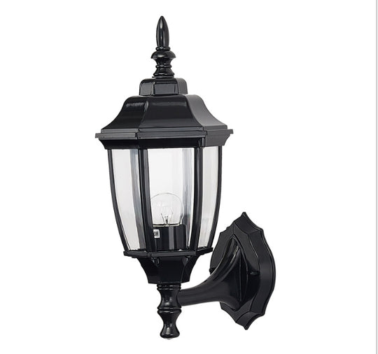 Vintage Acrylic IP67 Waterproof Courtyard Landscape Lights Hallway Lighting Wall Light without Light Source, Size:197x390mm