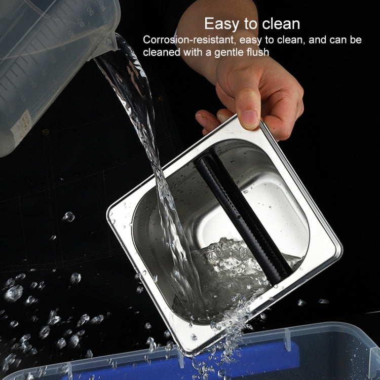 Stainless Steel Coffee Grounds Bucket Coffee Box, Specification:Small - Coffee Machine Parts by buy2fix | Online Shopping UK | buy2fix