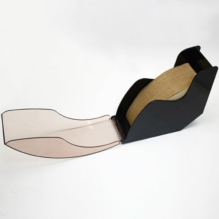 Filter Paper Holder Tapered Filter Paper Box Filtering Paper Storage Rack Stand Coffee Tools with Dust-Proof Cover - Coffee Machine Parts by buy2fix | Online Shopping UK | buy2fix