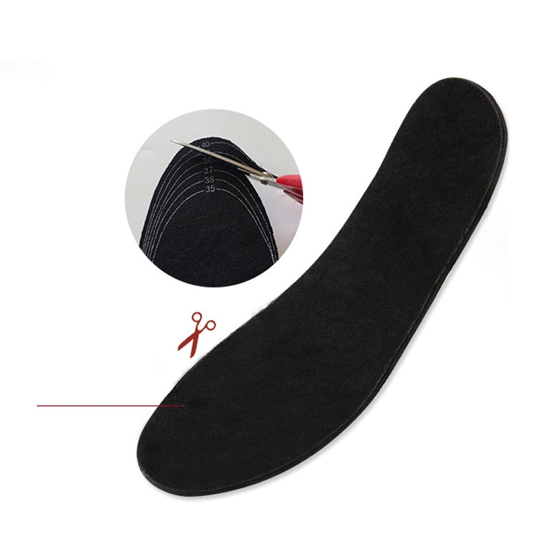 Smart Temperature-controlled Electric Insole Warm Foot Graphene Heating Insole Warm Foot Artifact Warm Foot Treasure, EU Plug, Size:38(Black for Women) - Shoes Care by buy2fix | Online Shopping UK | buy2fix