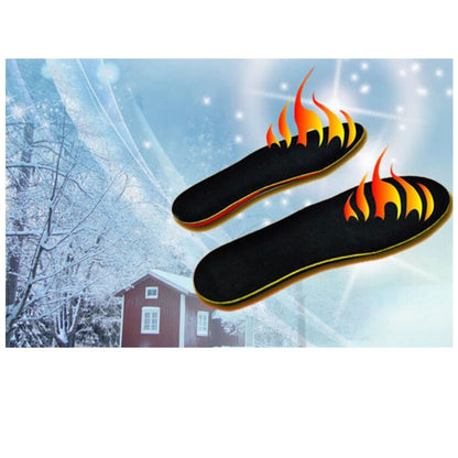 Smart Temperature-controlled Electric Insole Warm Foot Graphene Heating Insole Warm Foot Artifact Warm Foot Treasure, EU Plug, Size:39(Black for Men) - Shoes Care by buy2fix | Online Shopping UK | buy2fix