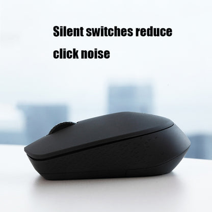 Rapoo M100G 2.4GHz 1300 DPI 3 Buttons Office Mute Home Small Portable Wireless Bluetooth Mouse(Dark Gray) - Wireless Mice by Rapoo | Online Shopping UK | buy2fix