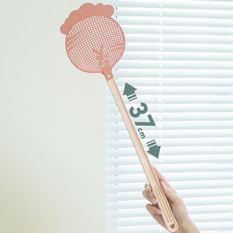 Summer Plastic Fly Swatter Flycatcher, Style:Cherry Blossoms Pattern(Pink) - Fly Swatter by buy2fix | Online Shopping UK | buy2fix