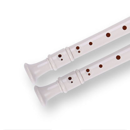 5 PCS SW8 Swan 8-hole Student Children Plastic Clarinet German Treble Flute(Yellow) - Wind Instrument Accessories by buy2fix | Online Shopping UK | buy2fix