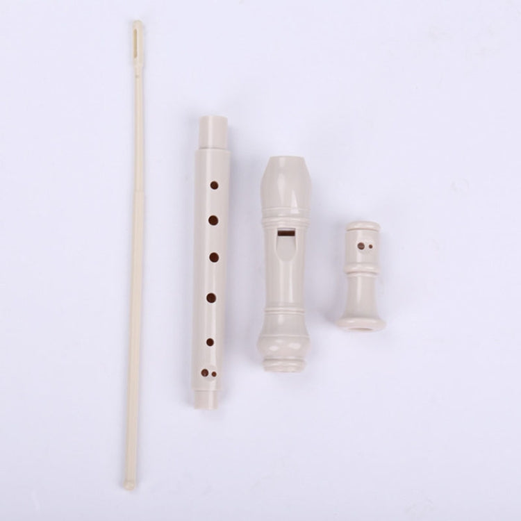 5 PCS SW8 Swan 8-hole Student Children Plastic Clarinet German Treble Flute(Yellow) - Wind Instrument Accessories by buy2fix | Online Shopping UK | buy2fix