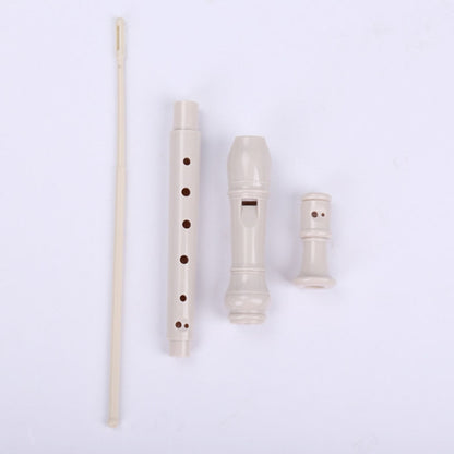5 PCS SW8 Swan 8-hole Student Children Plastic Clarinet German Treble Flute(Yellow) - Wind Instrument Accessories by buy2fix | Online Shopping UK | buy2fix