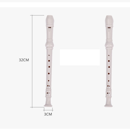 5 PCS SW8 Swan 8-hole Student Children Plastic Clarinet German Treble Flute(Black) - Wind Instrument Accessories by buy2fix | Online Shopping UK | buy2fix