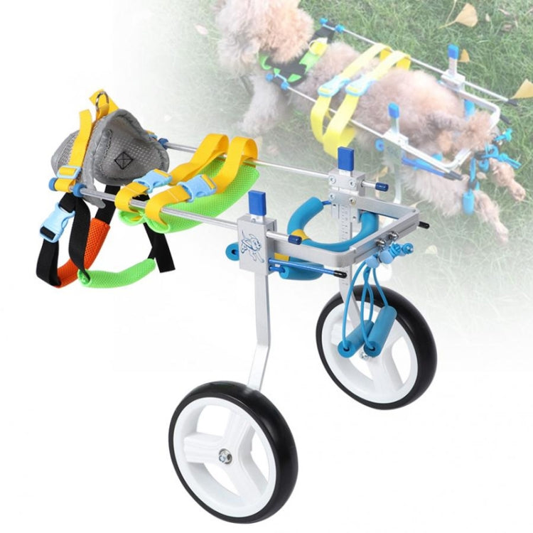 Pet Wheelchair Disabled Dog Old Dog Cat Assisted Walk Car Hind Leg Exercise Car For Dog/Cat Care, Size:S - Training Aids by buy2fix | Online Shopping UK | buy2fix