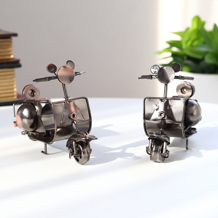 Mini Iron Sheep Motorcycle Decoration Creative Home Desktop Decoration Online Shop Shooting Props( Silver Grey) - Desktop Ornaments by buy2fix | Online Shopping UK | buy2fix