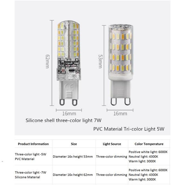 5W G9 LED Energy-saving Light Bulb Light Source(White Light) - LED Blubs & Tubes by buy2fix | Online Shopping UK | buy2fix