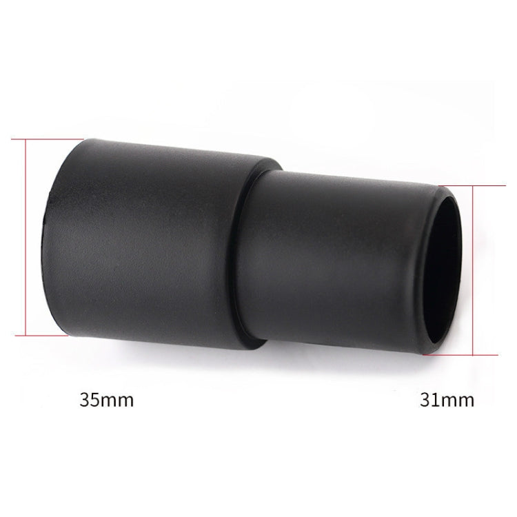 Vacuum Cleaner Connector European Version Inner 32mm Brush Suction Head Adapter Mouth to 35mm Nozzle Head Cleaner Adapter(Black) - Handheld Cleaner & Mops by buy2fix | Online Shopping UK | buy2fix