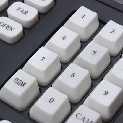 8003H Analog Coaxial Dome Control Keyboard RS485 PTZ, Specification:4 Axis(UK Plug) by buy2fix