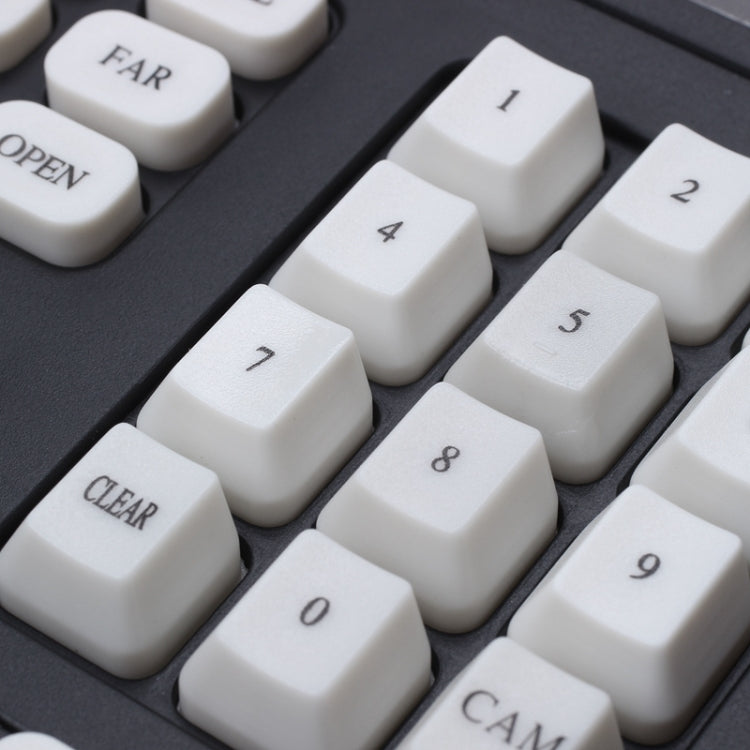 8003H Analog Coaxial Dome Control Keyboard RS485 PTZ, Specification:4 Axis(EU Plug) by buy2fix