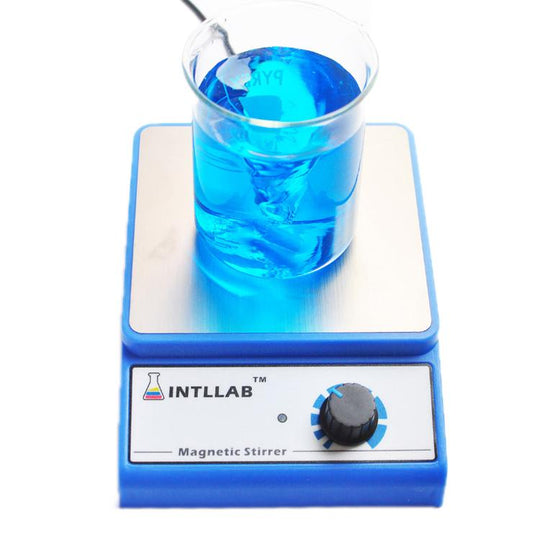 Magnetic Stirrer Laboratory 3000ml Capacity Mixer, EU Plug(Blue)