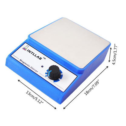 Magnetic Stirrer Laboratory 3000ml Capacity Mixer, EU Plug(Blue) by buy2fix
