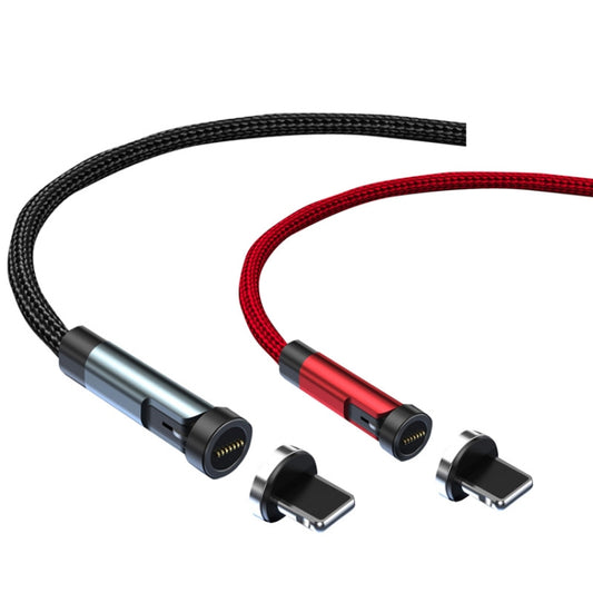 CC57 8Pin Magnetic Interface Rotating Fast Charging Data Cable, Cable Length: 2m(Red) by buy2fix