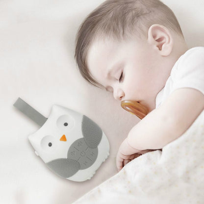 Baby Bedside Hanging Bell Sound Soothing Sleep Soft Owl Music Box Toy(White) - Music Toys by buy2fix | Online Shopping UK | buy2fix