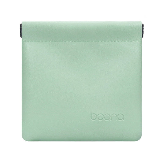 2 PCS Baona Earphone Data Cable Storage Bag Mini Portable U Disk Earphone Bag, Size:Small(Mint Green) by Baona