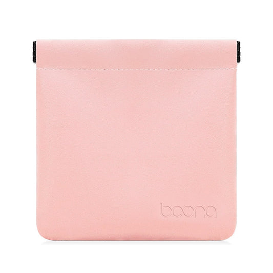 2 PCS Baona Earphone Data Cable Storage Bag Mini Portable U Disk Earphone Bag, Size:Large(Petal Pink) by Baona