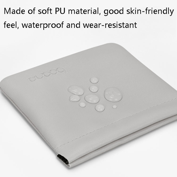 2 PCS Baona Earphone Data Cable Storage Bag Mini Portable U Disk Earphone Bag, Size:Large(Mint Green) by Baona