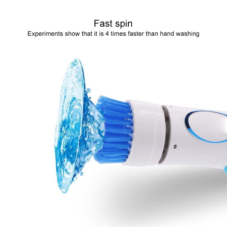 Kitchen Electric Dish Washing Brush Portable Mini Dishes Washing Machine(Blue White) - Cleaning Tools by buy2fix | Online Shopping UK | buy2fix