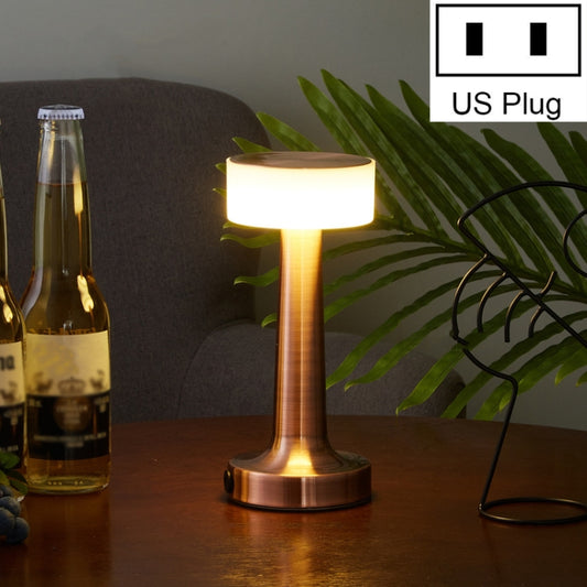 HT-TD1W124 LED Charging Bar Atmosphere Decoration Light, Plug Type:US Plug(Red Bronze) by buy2fix