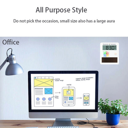 Pcsensor Fish Tank Indoor Solar Cell-free LCD High-precision Light Energy Thermometer - Thermometer by Pcsensor | Online Shopping UK | buy2fix