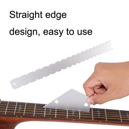 GNR1 Aluminium Measurement Bass Guitar Neck Ruler, Colour:Silver - String Instrument Accessories by buy2fix | Online Shopping UK | buy2fix