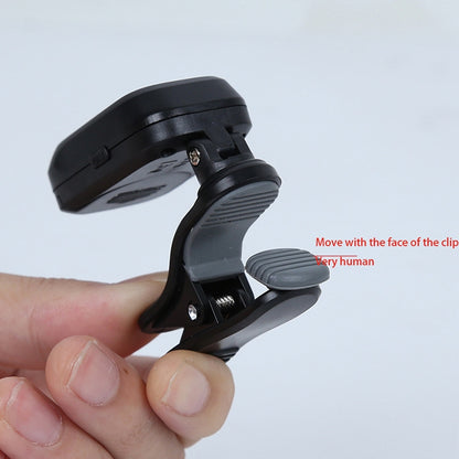 Little Angel WST-2058B Guitar Capo Electronic Tuner, Size:5×3.7×2.7cm(Black) - Guitar Tuner Accessories by buy2fix | Online Shopping UK | buy2fix
