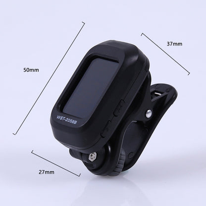 Little Angel WST-2058B Guitar Capo Electronic Tuner, Size:5×3.7×2.7cm(Pink) - Guitar Tuner Accessories by buy2fix | Online Shopping UK | buy2fix