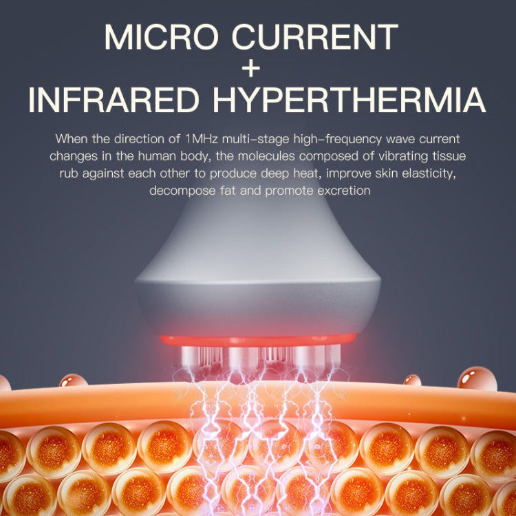 6 In 1 80K Ultrasonic Cavitation Vacuum Radio Frequency Lipo Laser Slimming Machine US Plug(Gold Edge) by buy2fix