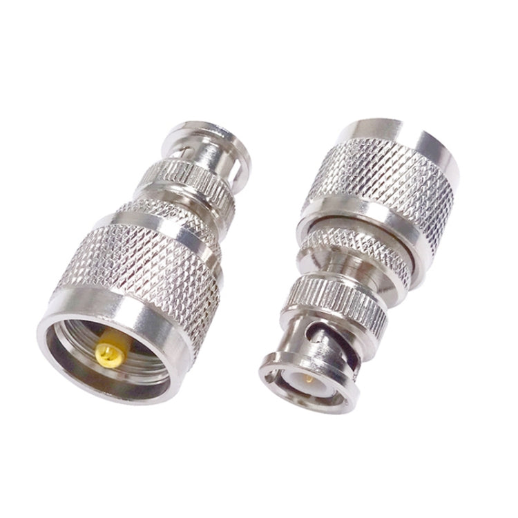 BNC Male To UHF PL259 Male Straight RF Coax Adapter Convertor by buy2fix