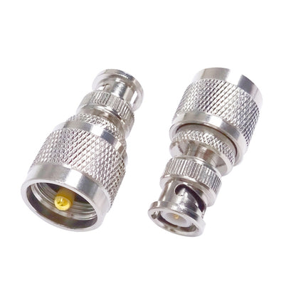 BNC Male To UHF PL259 Male Straight RF Coax Adapter Convertor by buy2fix