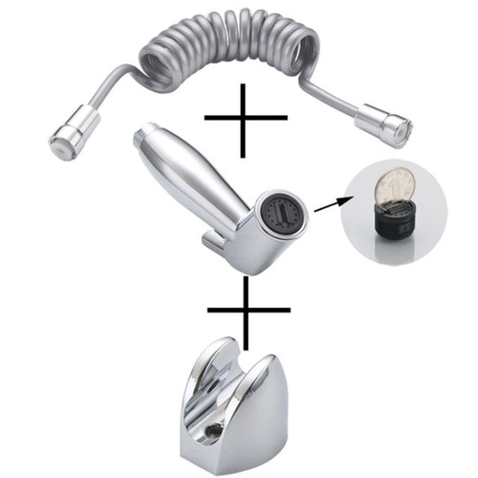 PU Plastic Plating Nozzle Spring Tube Washer Small Nozzle Hose, Style:Combination 1