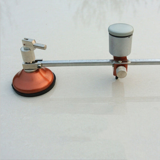 Jiamin Oil-filled Universal Wheel Glass Compass Knife Hole Cutter Round Glass Knife, Style:100cm In Diameter by buy2fix