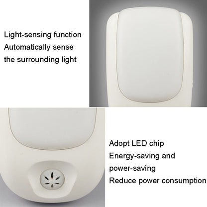 A72 Intelligent LED Sensor Night Light, Plug:UK Plug(Green) - Sensor LED Lights by buy2fix | Online Shopping UK | buy2fix