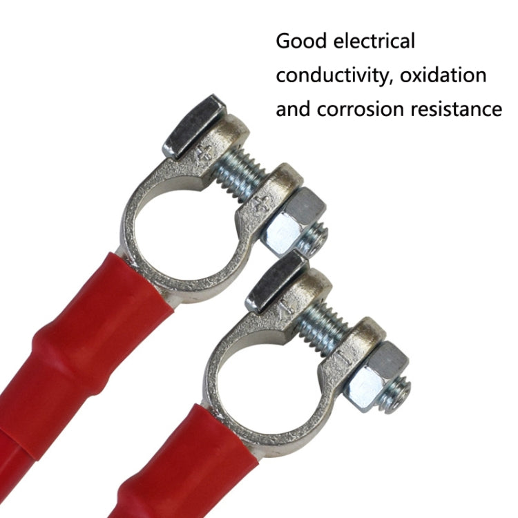 GSA-001 Car Ground Wire Battery Pile Head Extension Cord Battery Connection Line 20cm(Negative) by buy2fix