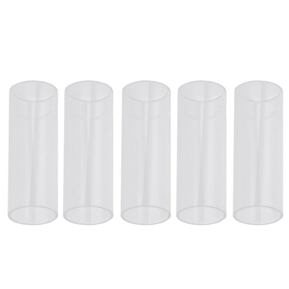 5PCS Acrylic Guitar Slide Tube Folk Slide Block, Size:28mm(Transparent) - Guitar Tuner Accessories by buy2fix | Online Shopping UK | buy2fix