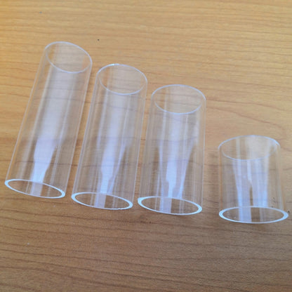 5PCS Acrylic Guitar Slide Tube Folk Slide Block, Size:70mm(Transparent) - Guitar Tuner Accessories by buy2fix | Online Shopping UK | buy2fix
