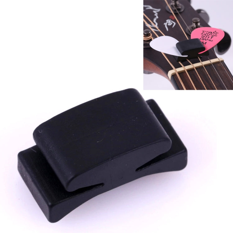 10pcs Alice A010CP Tubber Guitar Pick Cip and String Head Clip(Black) - String Instrument Accessories by Alice | Online Shopping UK | buy2fix