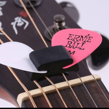 10pcs Alice A010CP Tubber Guitar Pick Cip and String Head Clip(Black) - String Instrument Accessories by Alice | Online Shopping UK | buy2fix