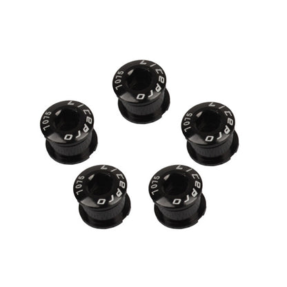 5 PCS Litepro Mountain Bike Bicycle Plate Nail Sprocket Plate Screw Folding Bike Modified Single Plate Nail(Black) - Screws by Litepro | Online Shopping UK | buy2fix